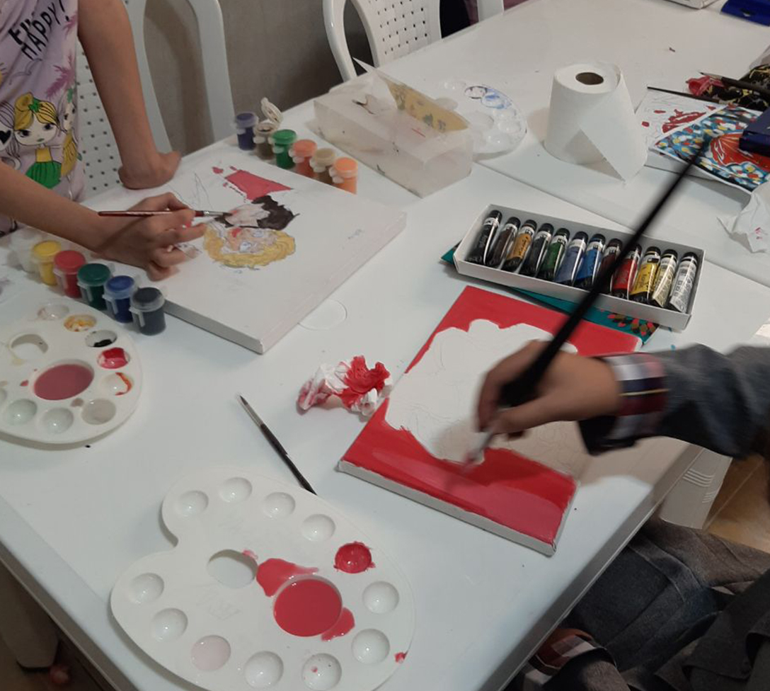 تکنیک اکریلیک
